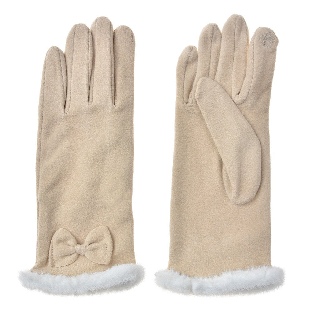 Handschoenen 9x23x1 cm beige