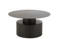 J-Line salontafel Rond - metaal - zwart