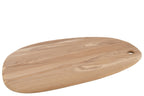 J-Line snijplank Sol - hout - naturel - large