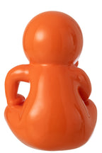 J-Line decoratie Beeldje Marcel - polyresin - donkeroranje