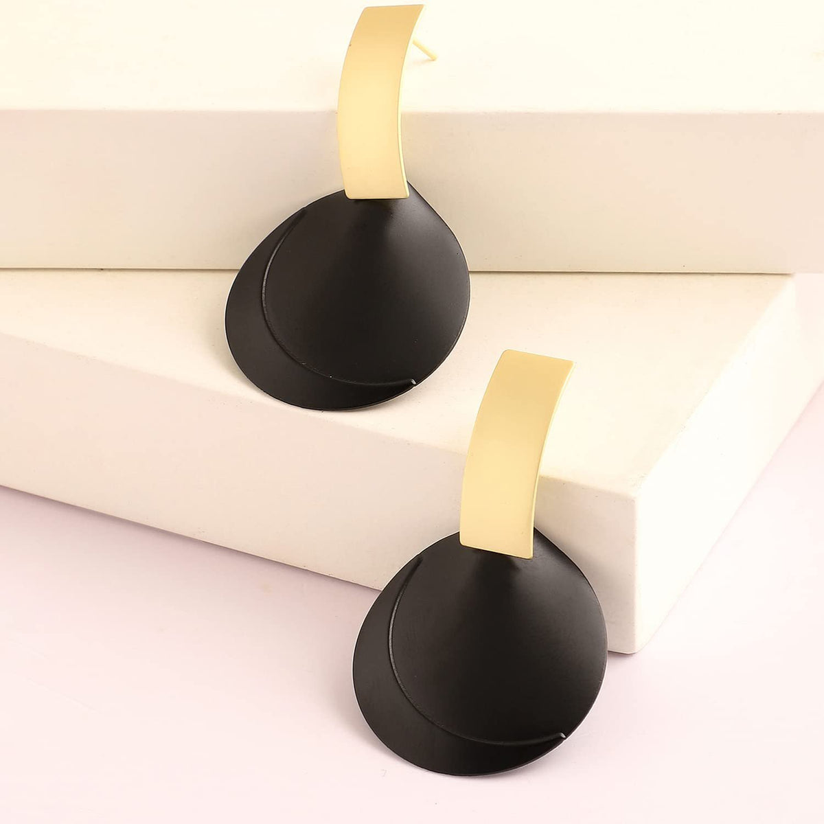 Druppeloorbellen – mode-sieraden – kunstmatig Indo-Westers statement-ontwerp – paar