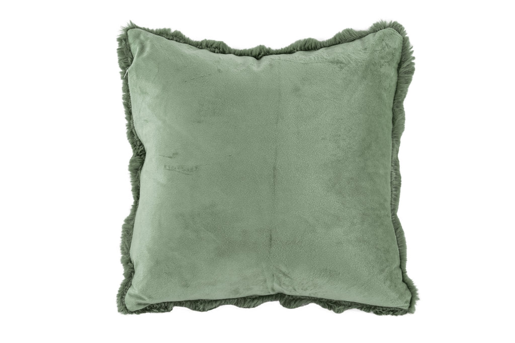 Cushion (filled) Bubble rabbit fur - 45x45 cM