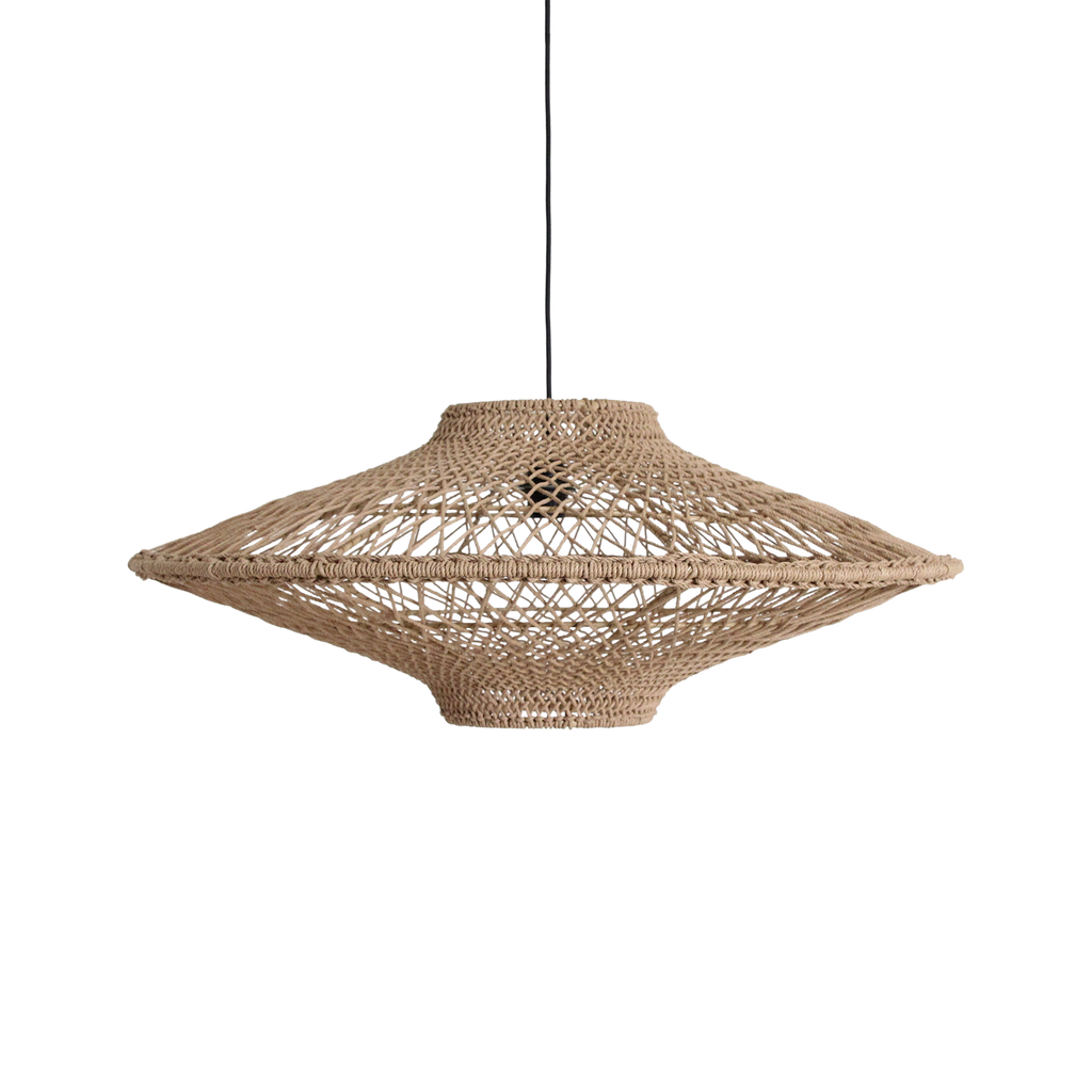 Corda hanglamp naturel large Ø 80x37 cm