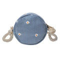 Handtas Dames Blauw, Polyester Ø 15 cm