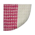 Tasje Waffle roze 15x20cm