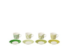 J-Line tas + schotel Doos - keramiek - groen - S