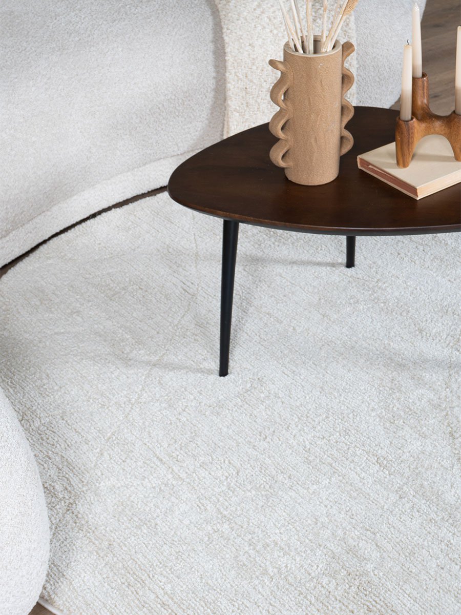 Vloerkleed Nica 1606 Crème - Rond ø200 cm