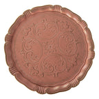 Taartplateau op Voet Ø 33x14 cm Roze Kunststof