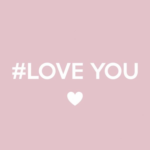 Cadeau kaartjes - Love you - 20 stuks