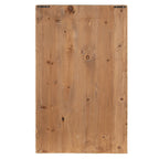 Wandrek 71 cm Bruin Zwart Hout Muurrek