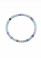 Dames armband Fluoriet 4 mm