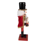 Kerstdecoratie Beeld Notenkraker 7x6x25 cm Rood Hout