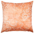 Klassiek Paisley kussen oranje 50x50cm