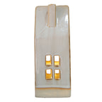 Decoratie Huis 15 cm Beige Porselein