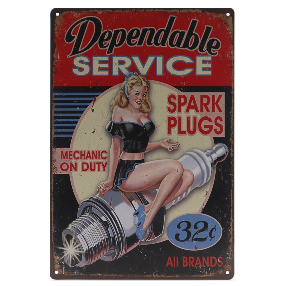 Retro Wandbord 30x20