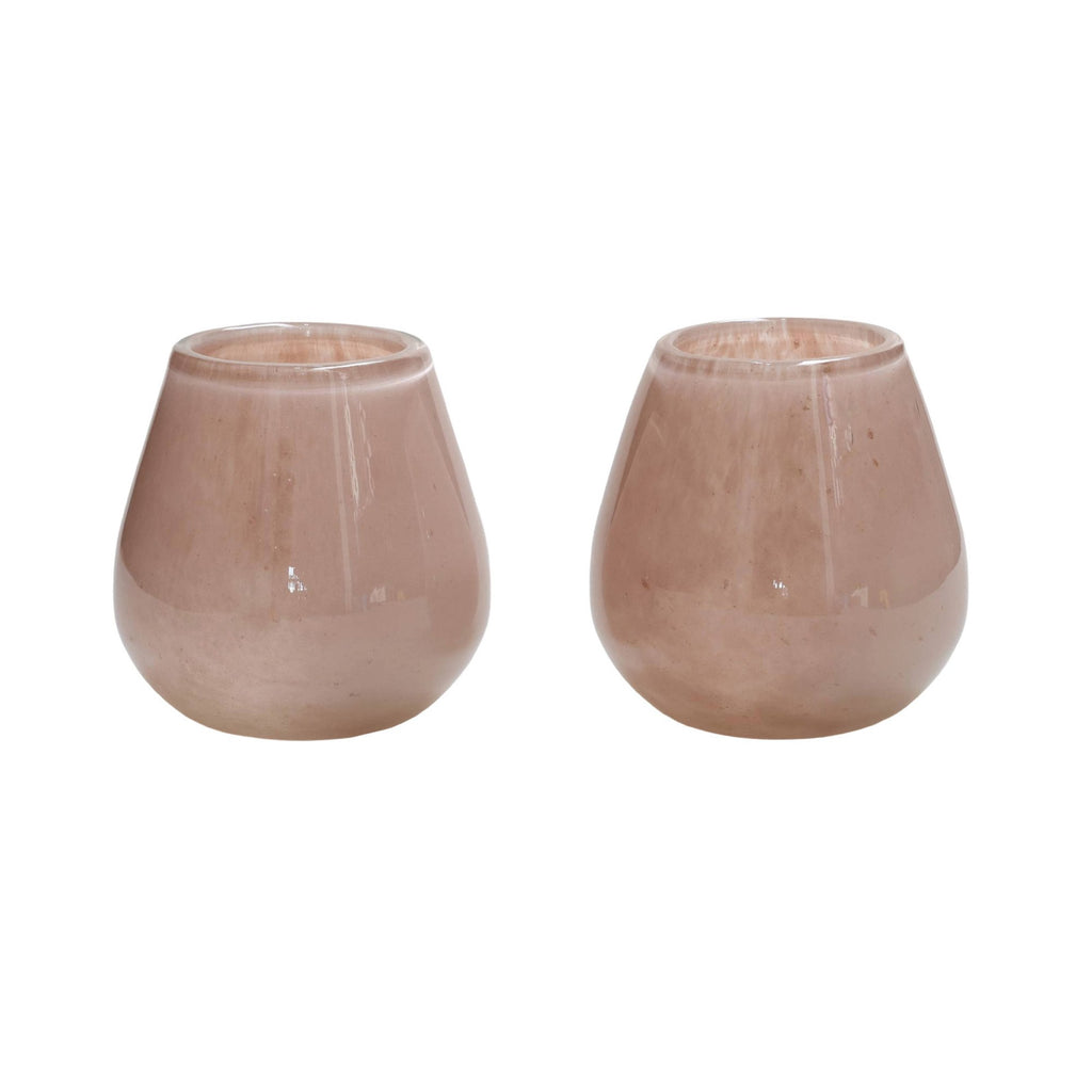 Waxinelichthouder - Tasman Elite XS ivory Ø12,5 x H11,5 cm (set van 2 stuks)