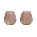 Waxinelichthouder - Tasman Elite XS ivory Ø12,5 x H11,5 cm (set van 2 stuks)