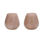 Waxinelichthouder - Tasman Elite XS ivory Ø12,5 x H11,5 cm (set van 2 stuks)