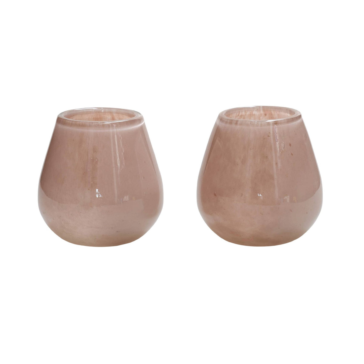 Waxinelichthouder - Tasman Elite XS ivory Ø12,5 x H11,5 cm (set van 2 stuks)