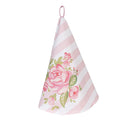 Theedoek Ø 80 cm Roze Katoen Rozen