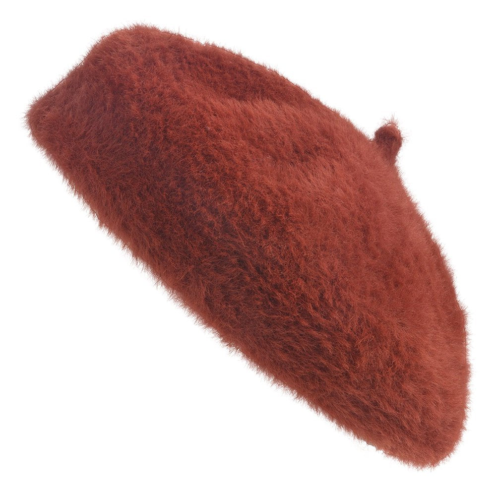 Muts Kind Ø 23x3 cm Bruin Synthetisch Kindermuts