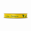 Satijn lint – Frohe Ostern – Geel