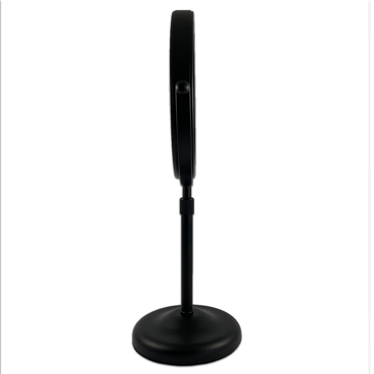 Make-up spiegel zwart verstelbaar Ø20cm/5x vergroting