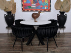 Wave stoel zwart (Set van 2)