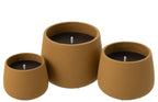 J-Line Buitenkaars Cyra Cement Lichtbruin Large 45U