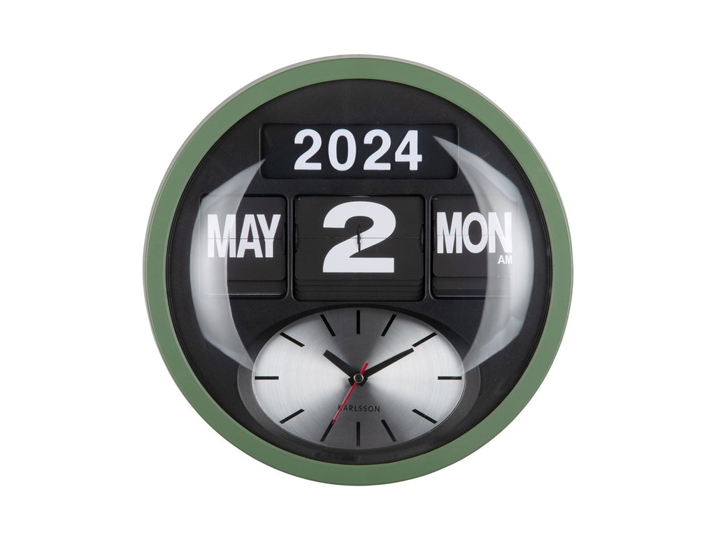 Wandklok Ronde Flip