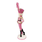 Beeld Notenkraker 9x6x23 cm Roze Polyresin