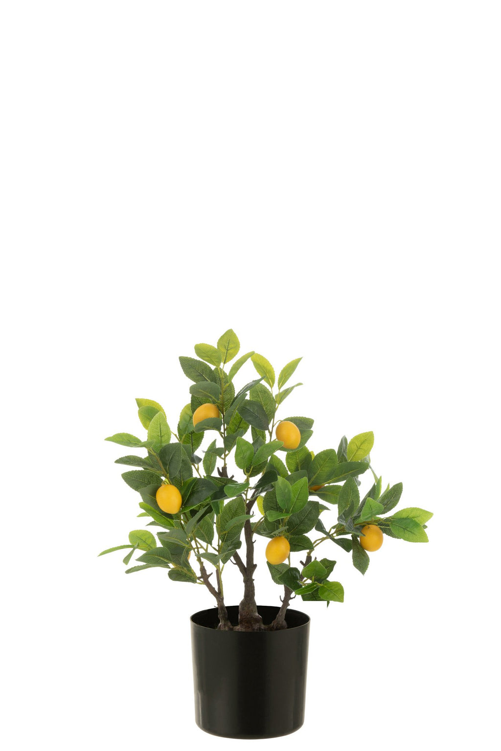 J-Line Citroenboom Pot Kunstmatig Groen Small