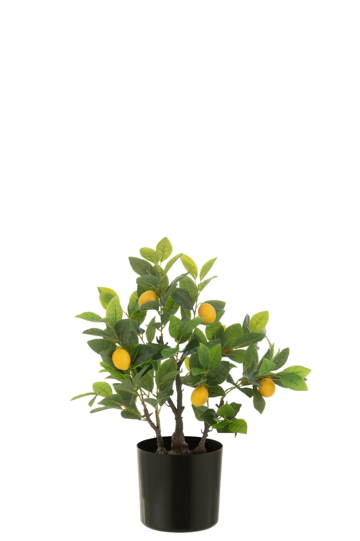 J-Line Citroenboom Pot Kunstmatig Groen Small