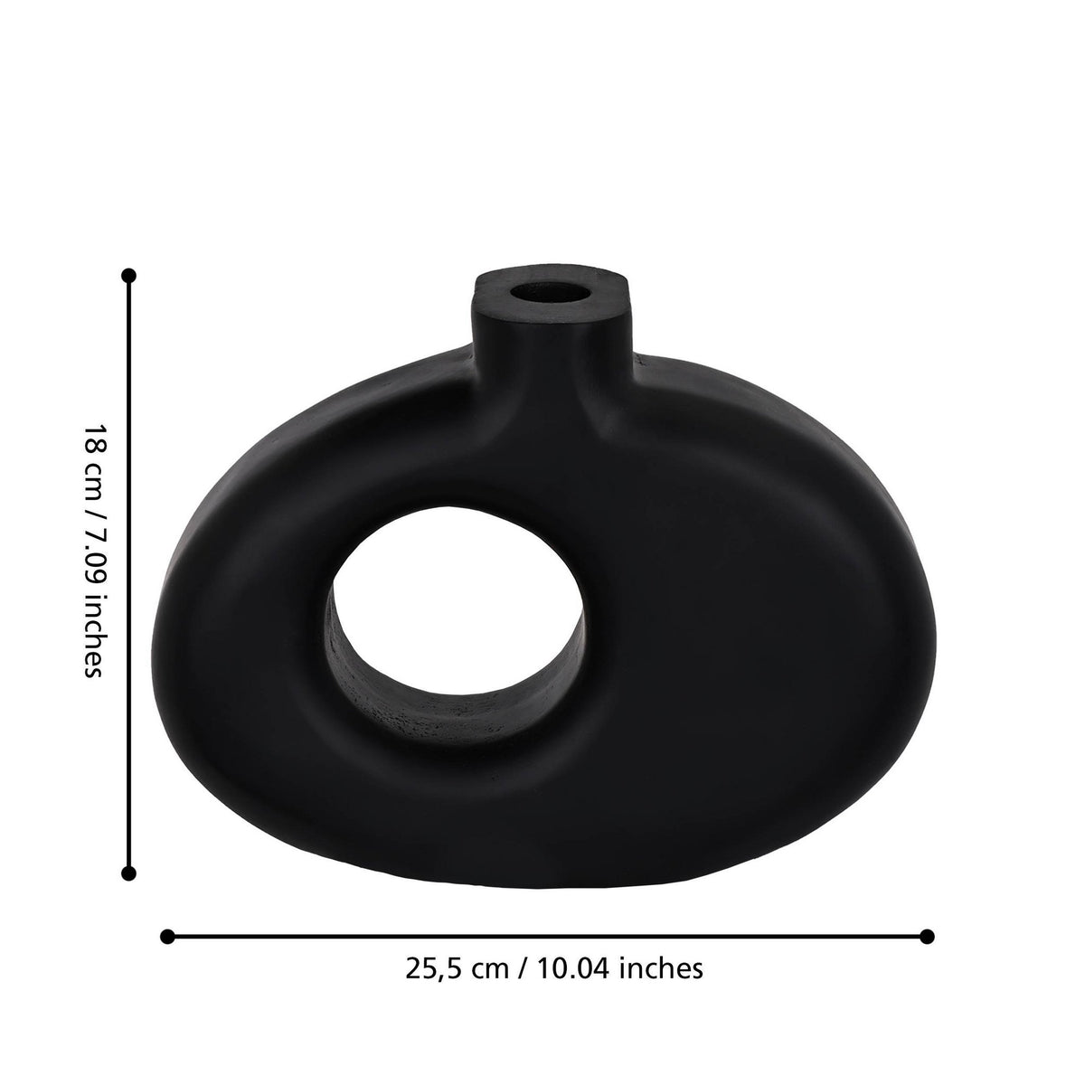 Vaas Melobody Zwart 26x8x18 cm