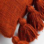 Dutch Decor Ruby - Kussen 45x45 cm Potters Clay - oranje