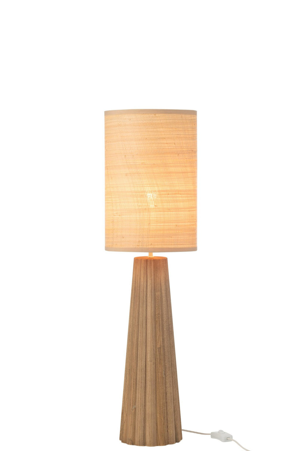 J-Line lamp Paraplu - hout - naturel - small