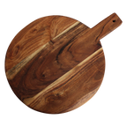 Acaciahouten borrelplank/pizzabord