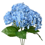 Kunstbloem Hortensia 45 cm Blauw Kunststof