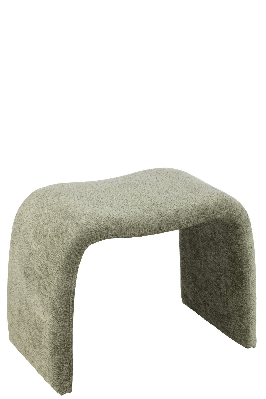 J-Line Kruk N Shape Textiel Muntgroen