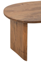 J-Line Salontafels - mangohout - naturel - set van 2