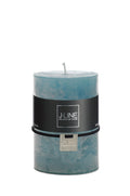 J-Line cilinderkaars - blauw - medium - 39U