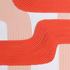 Schilderij Beserah Rood 80x100 cm