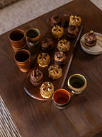 Salontafel Bram - Espresso Mangohout - 80 x 80 cm