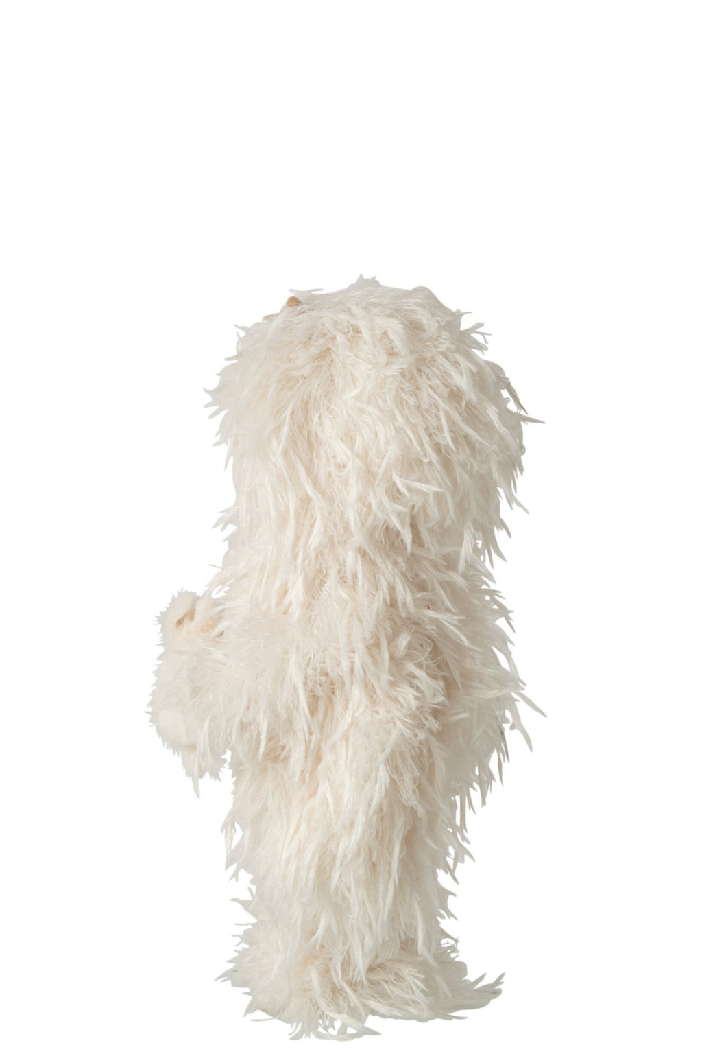 J-Line Kind met haan en konijn - polyester - wit