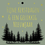 Cadeaukaartje – “Fijne kerstdagen & een gelukkig nieuwjaar” – 20 Stuks