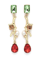 Eigentijdse oorbellen – Vergulde mode-sieraden – Damesaccessoires