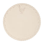 Dinerbord Ø 26 cm Beige Keramiek Kip Eetbord