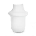 Vaas 'philou' mat wit h20 d15 cm