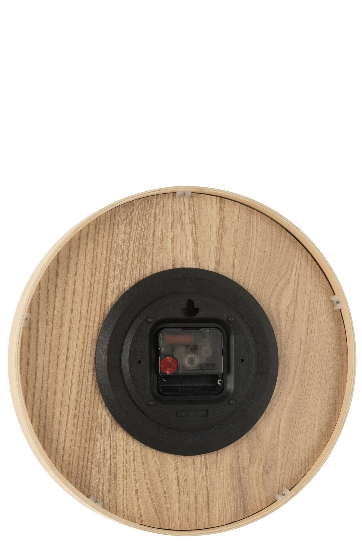 J-Line Wandklok Multiplex/Mdf Naturel Small