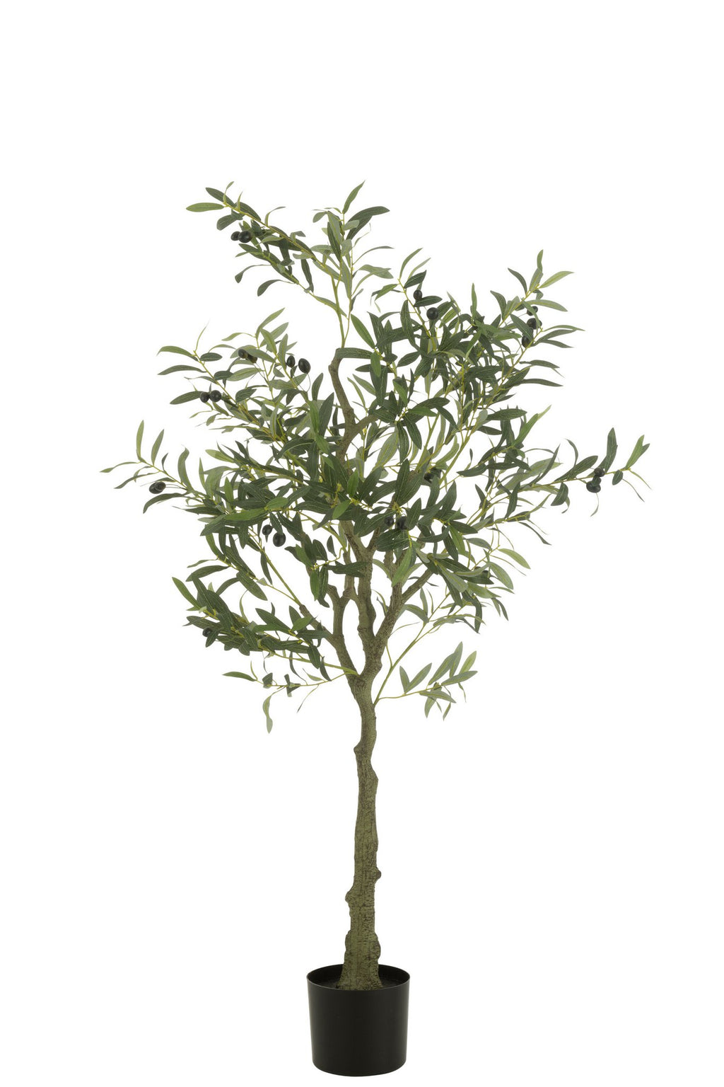 J-Line Olijfboom Pot Kunstmatig Groen Small